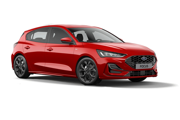 Ford Focus 5Dr Mild Hybrid Hatch ST-Line X 1.0L EcoBoost 155PS 7-Spd PowerShift Business Contract Hire 6x35 10000