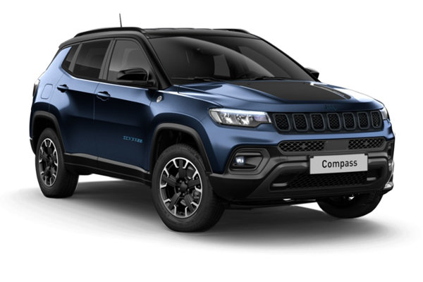 Jeep Compass 4XE Plug-In Hybrid Trailhawk 1.3 Turbo 240 Hp Automatic Business Contract Hire 6x35 10000