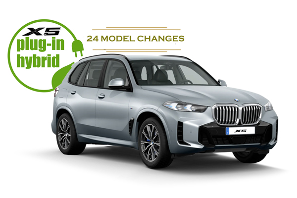 New BMW 24 Mdl X5 xDrive50e boasts significant upgrades